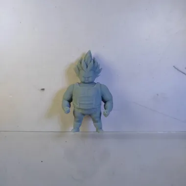 Vegeta Ultra Ego Chubby Fat Figure from Dragon Ball-0