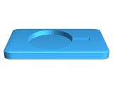 Phone Wall Mount Built-In Wireless Charging Space-0