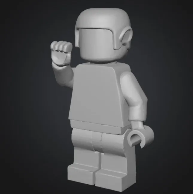 Star Trek Spock Lego mini figure