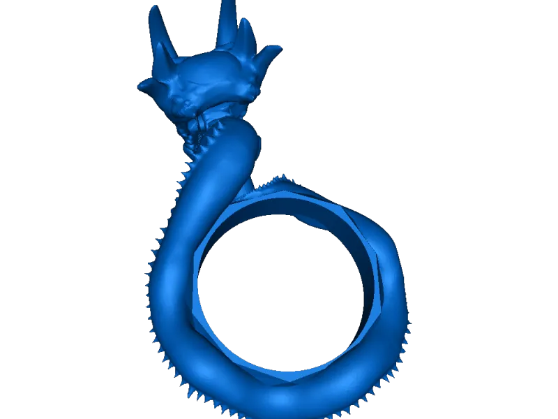 anello fumante del drago 