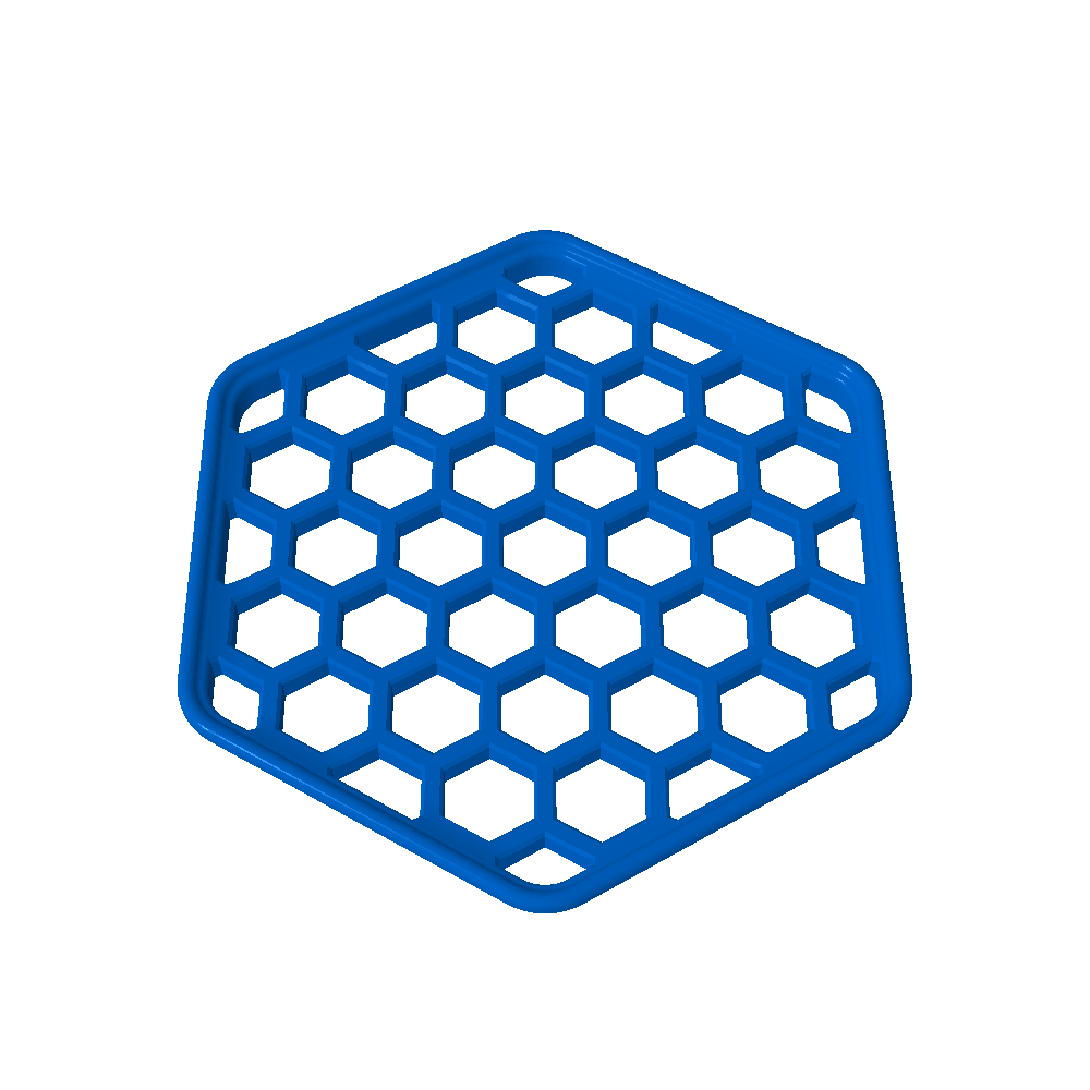 Hexagon Coaster from thingiverse