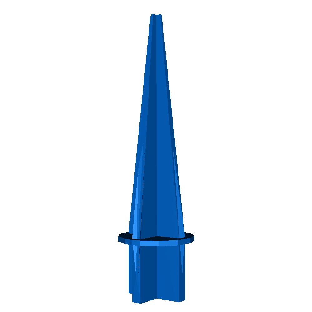 3D Printer Files | 3MF File | outdoor candy cane stake | Creality Cloud