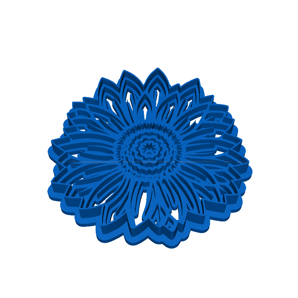 home-decorations-ornaments-stl-download-sunflower-cookie-cutterby
