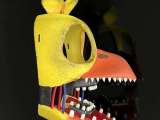 withered Chica head -1