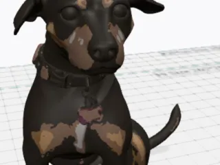 Manchester Terrier Dog Harley