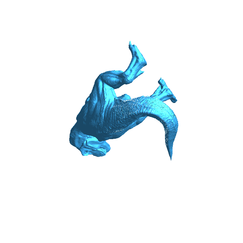 Dinosaur(Scanned by CR-Scan Lizard)