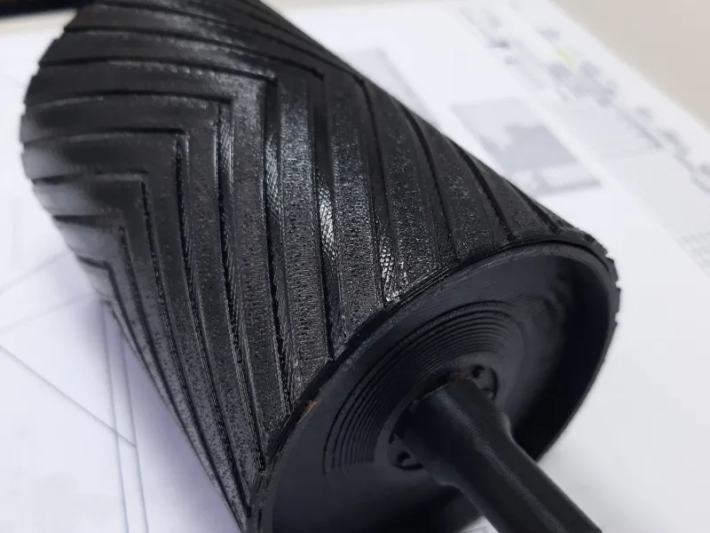 Belt conveyor pulley