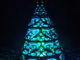 Christmas tree candle holder-4