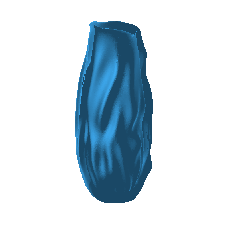 Organic Sculptural Vase STL | Minimal Modern Wabi-Sabi