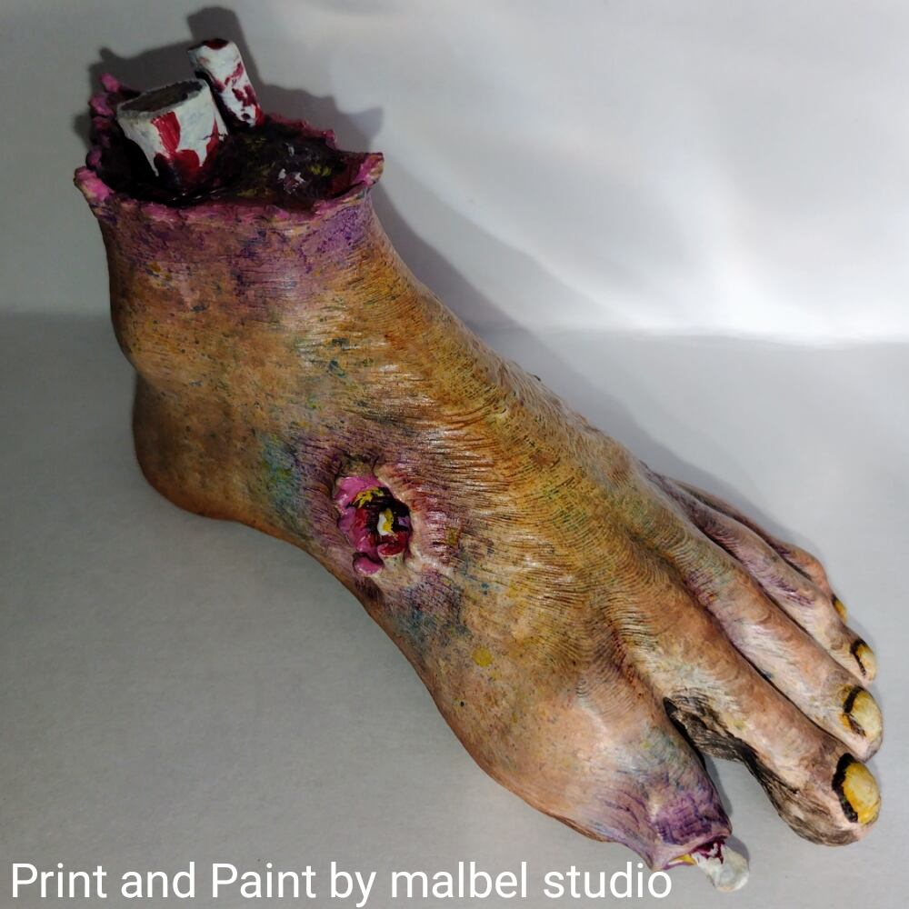 Halloween Bloody Foot 🦶🩸🎃