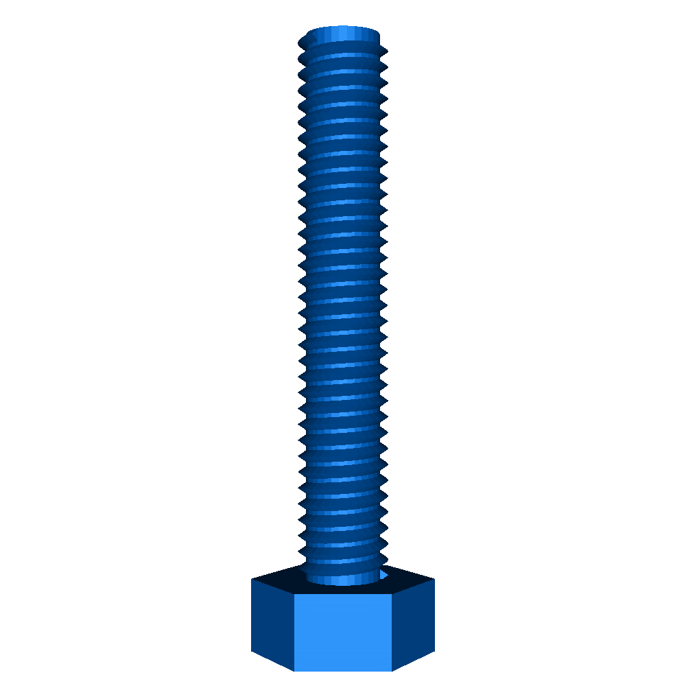 t dado e bullone m4