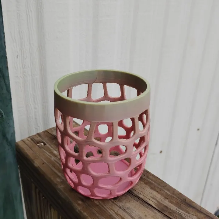 1950s VORONOI STYLE VASE