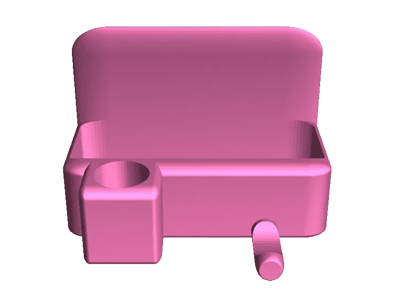 vallet and chapstick and kex ring wall mount