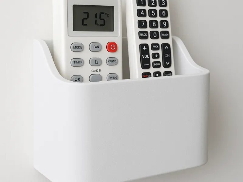Wall-Mounted Remote Control Holder