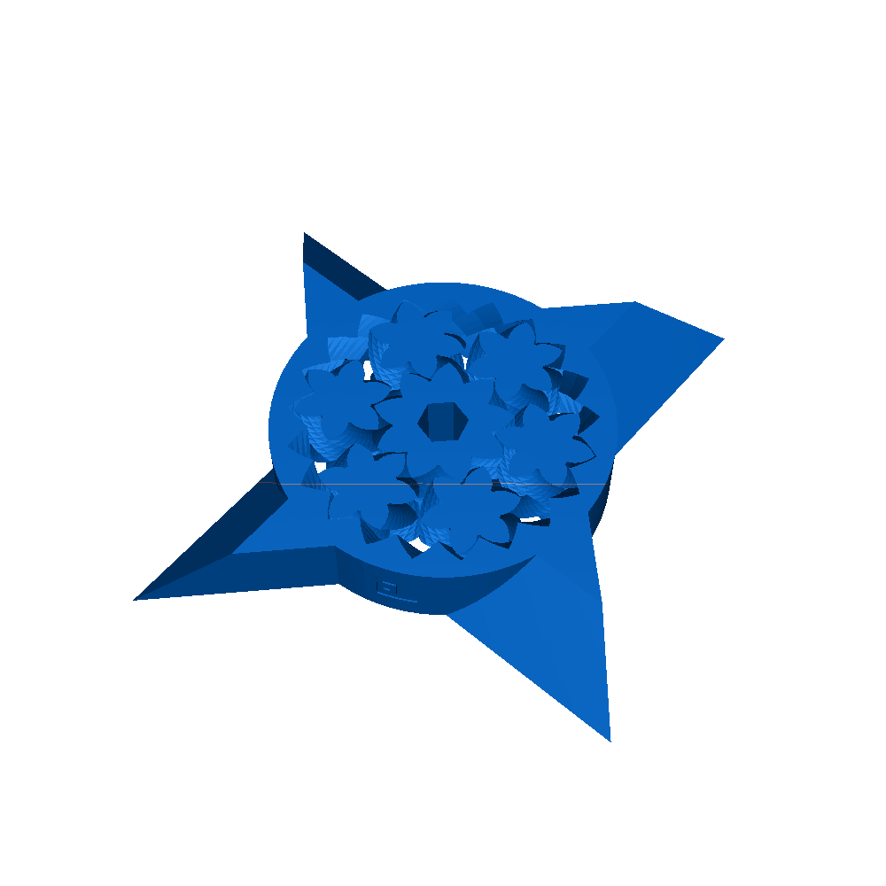 ninja star fidget spinner