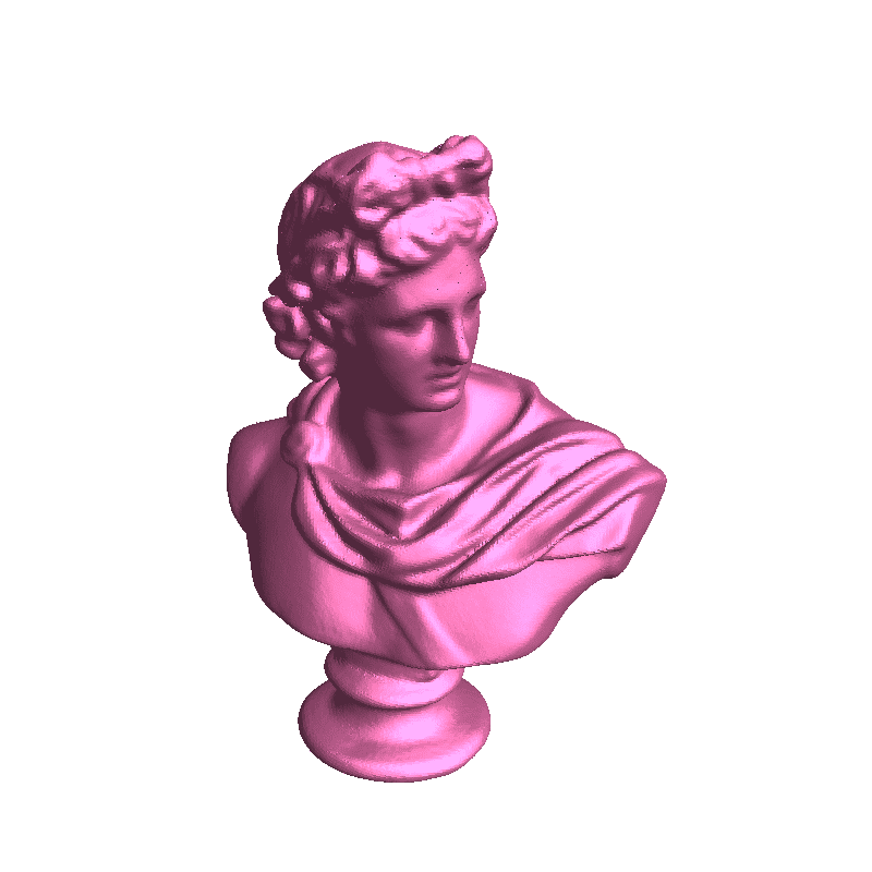 Apollo sculpture（generated by Revopoint POP）