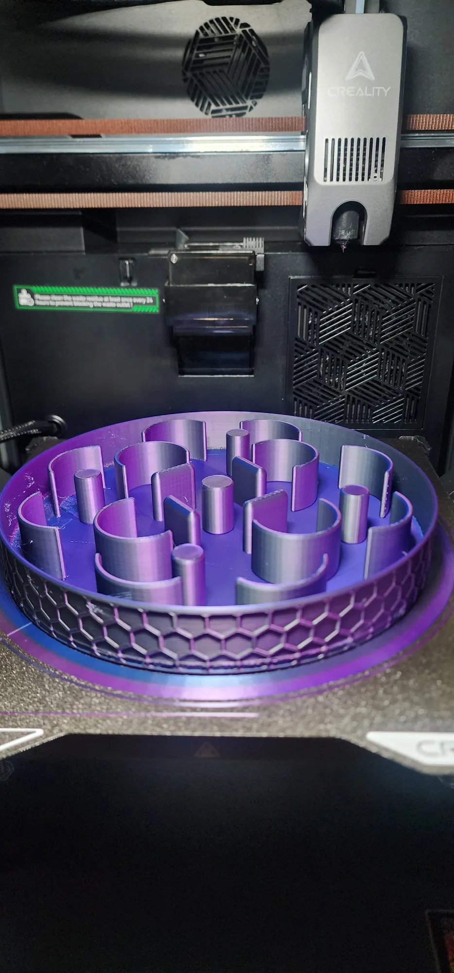 3D Printed Slow Chow Dog Bowl – Medium | Pet Feeding Maze-2