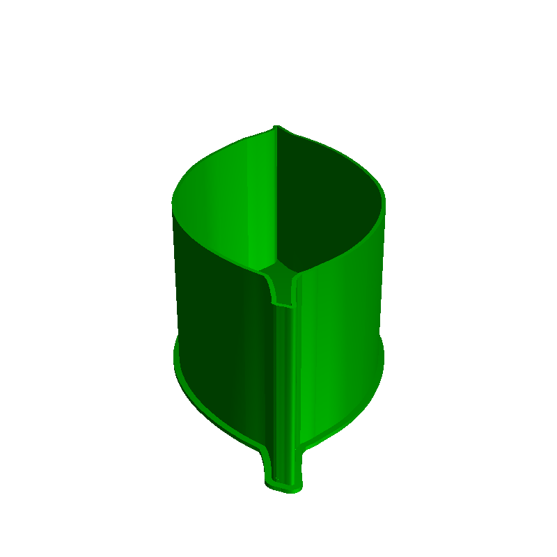 Leaf (model 6), nestable box (v1)