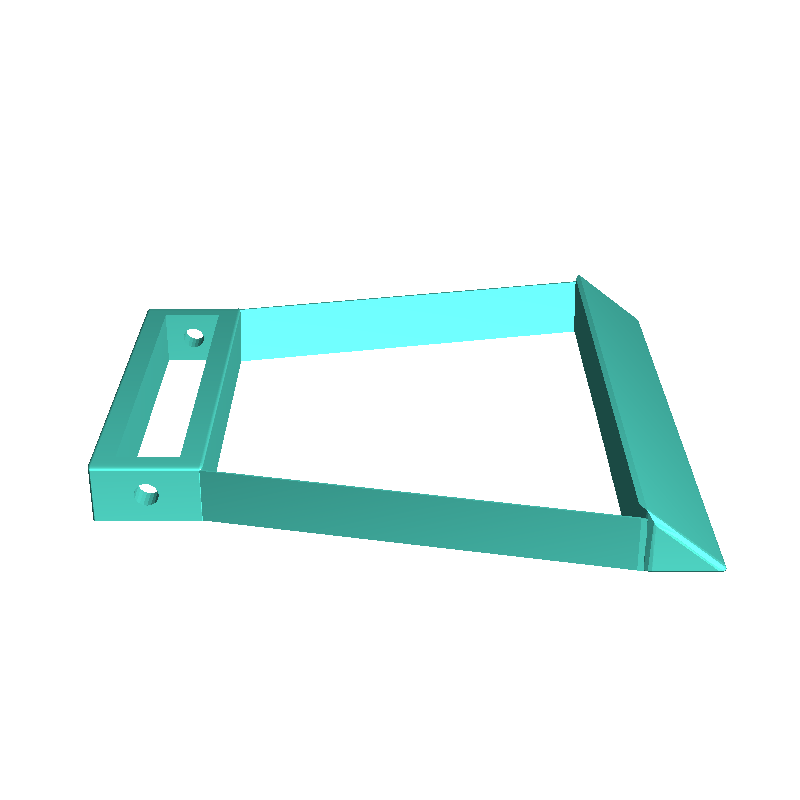 K1 K1max Rear Extruder Nozzle LED Light Bracket Mount