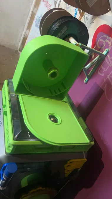 For K1 and K1C Side Dry Filament Box with Spool Version 2-1