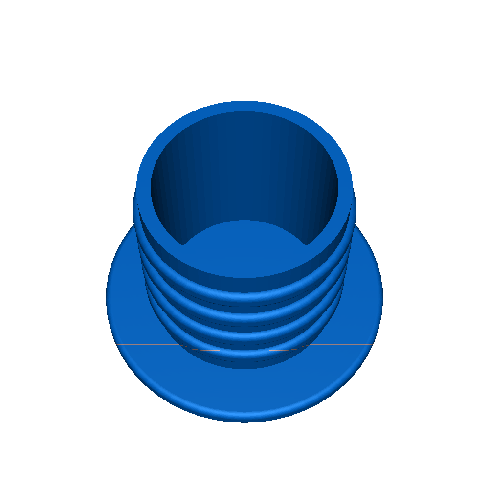 пробка 32мм для шланга | 3D models download | Creality Cloud