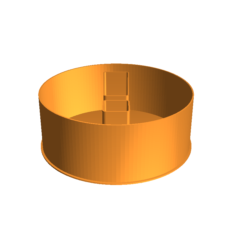 Disk with an exclamation point, nestable box (v1)