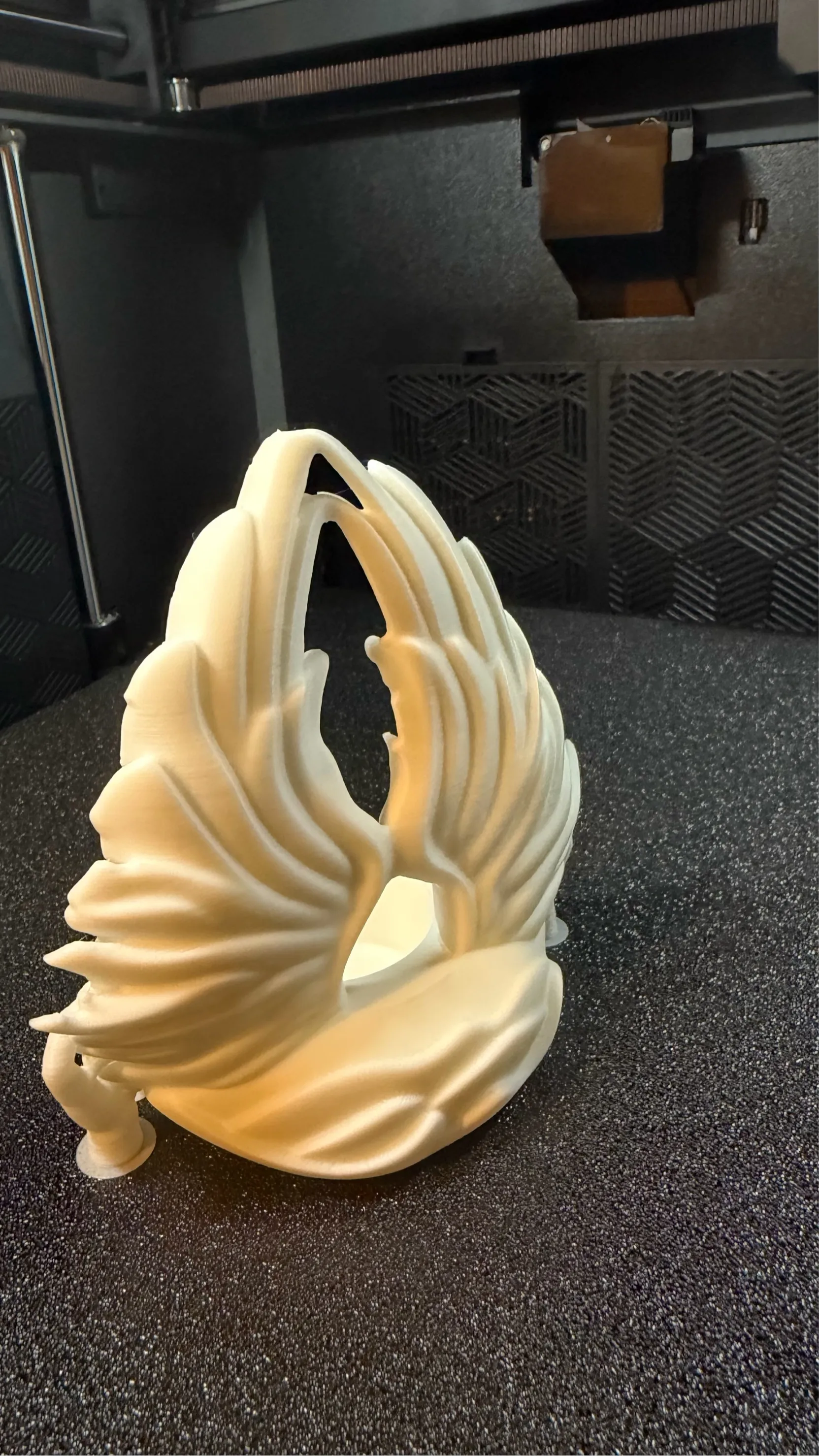 Angel wing candle holder-1