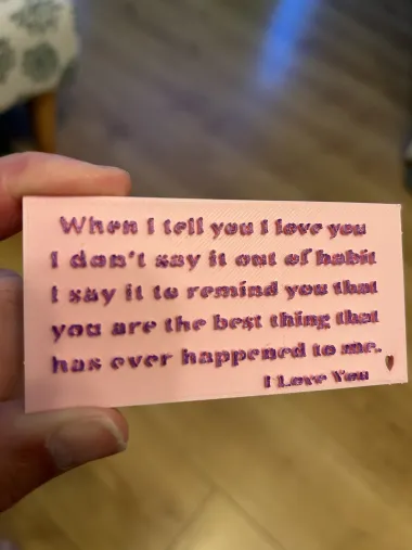 Love Note Wallet Card-0