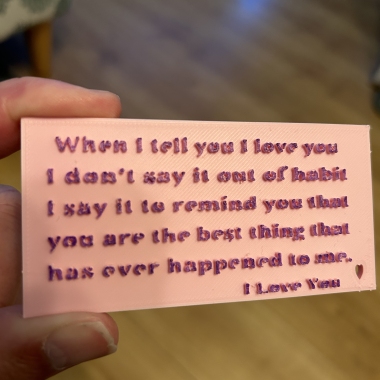 Love Note wallet card-0