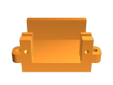 Simple SG90 Micro Servo Motor mount-1
