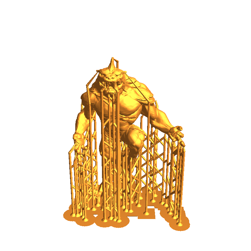 Troglodyte - Tabletop Miniature (Pre-Supported STL), 3D models download