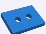 Rectangle with two holes-0