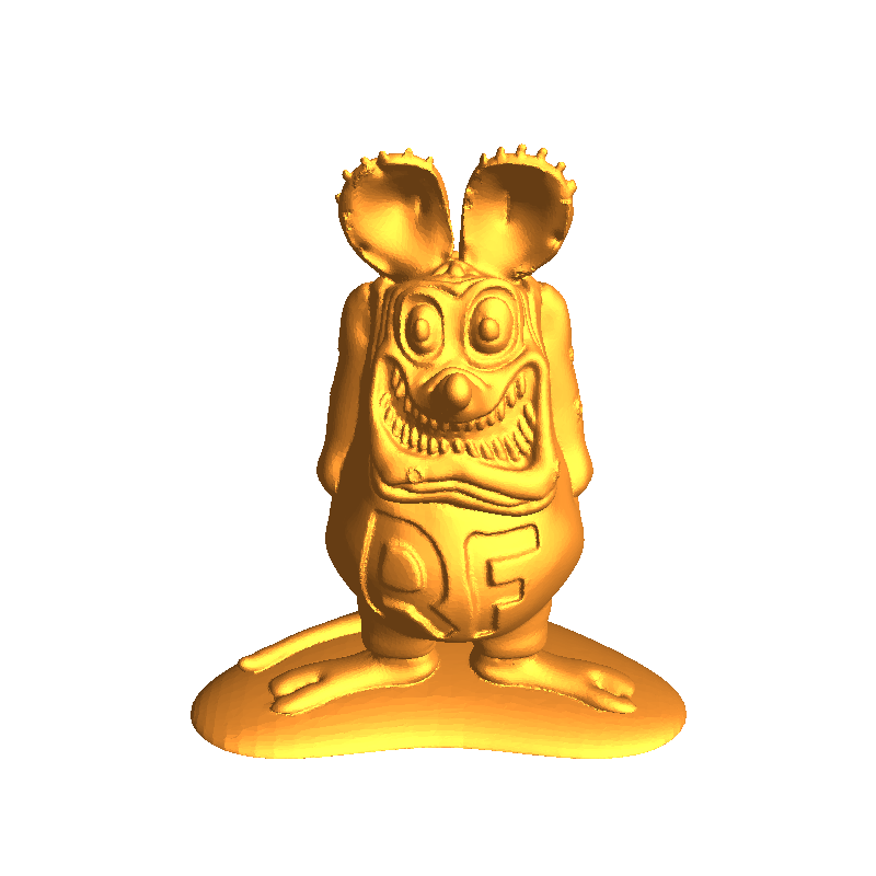 Rat fink head