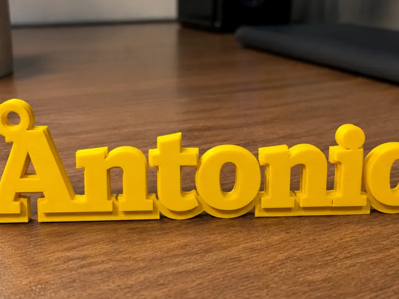 llavero nombre Antonio 