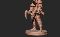 Demon slayer - Gyutaro rank 6 anime 3D print model-1