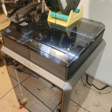 Creality K1 Max 3D - Vented Lid Riser (45mm)-0