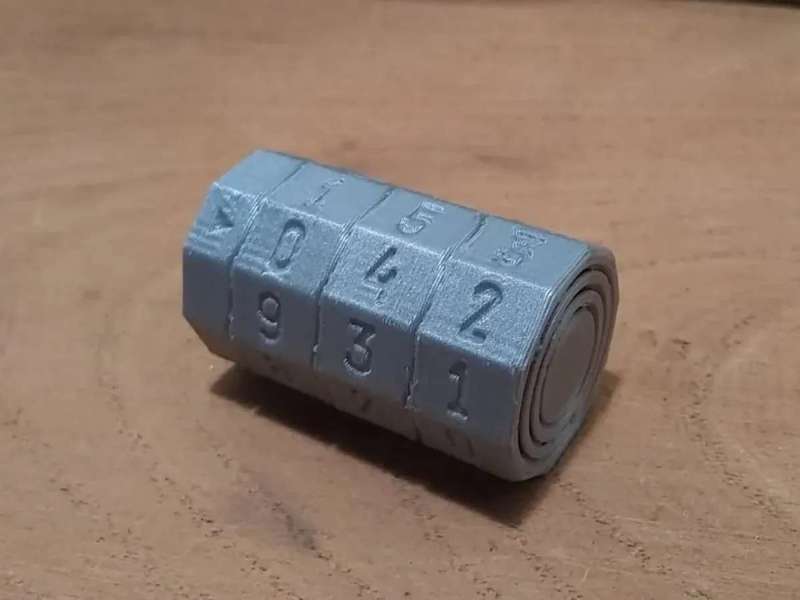 Compteur à 3 chiffres Print-in-Place