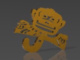 Monkey Close Up Clothing Hanger-2