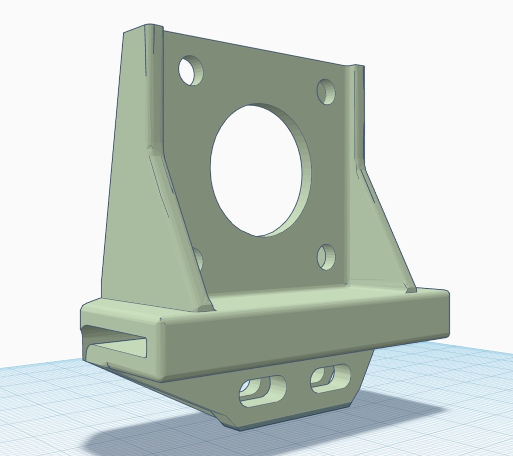 CR-10 V2 Direct Drive mount for Bondtech BMG left hand | 3D модели скачать  | Creality Cloud