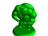 Güneş gözlüklü ve gözlüksüz Swole Squirtle-0