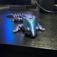 Articulated dragon Keychain 001-2