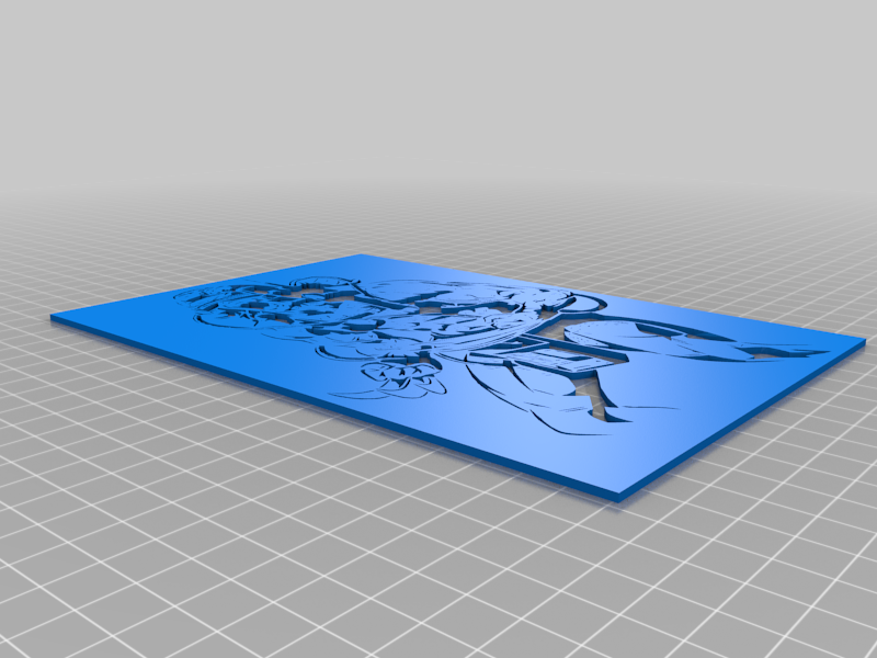 Wolverine Stencil 6 | 3D models download | Creality Cloud