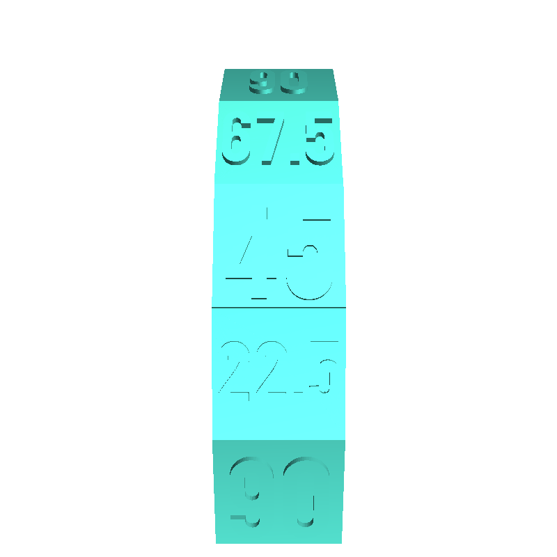 3D Print Overhang Test