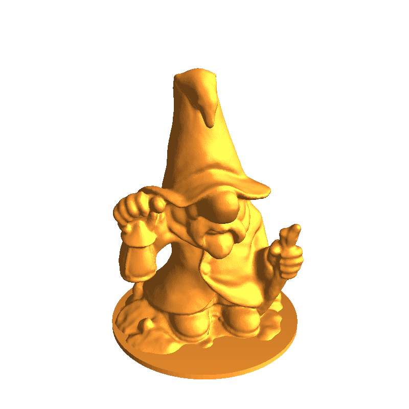 Garden Gnome Holding a Lantern