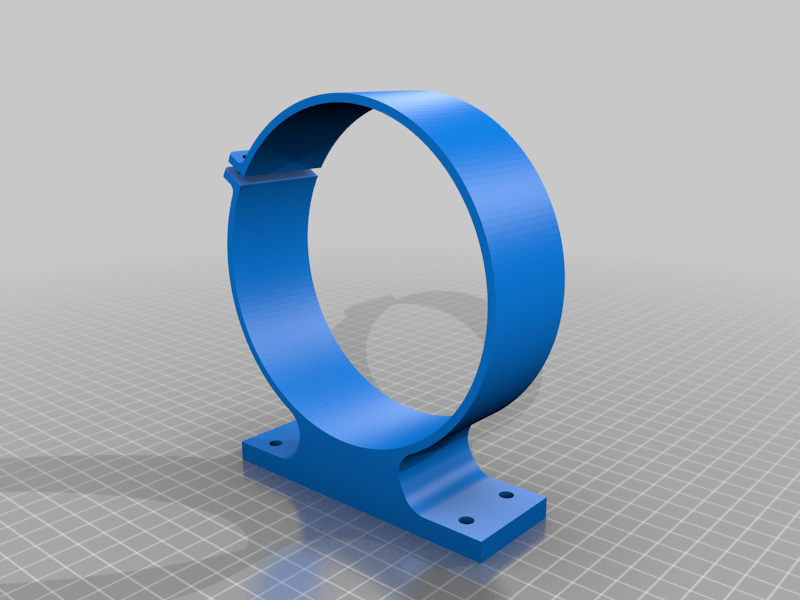 ventilador de conduta impresso em 3D com motor 775
