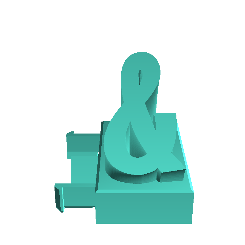 nome 3D da lettere - Cartoon Font