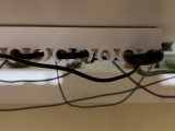 Desk attachment: Cord Holder with clips (Multiple Sizes)-3