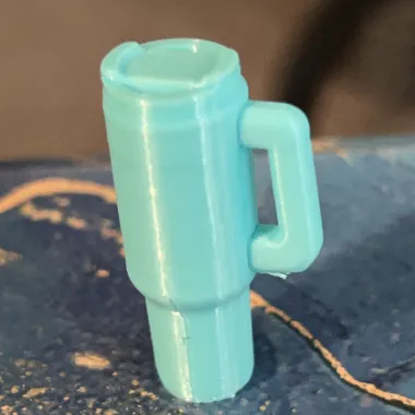 Stanley cup/mug/tumbler as Barbie accessories or keychain-0