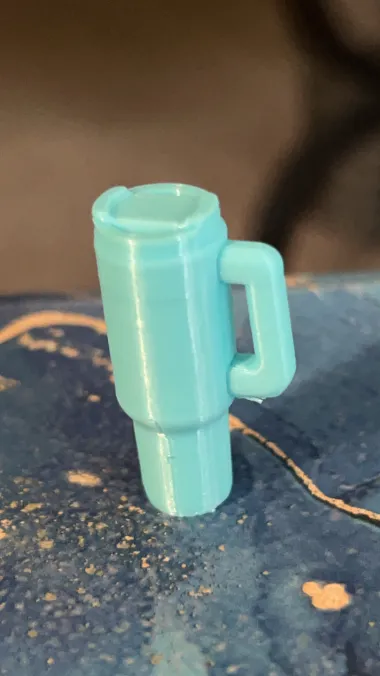 Stanley cup/mug/tumbler as Barbie accessories or keychain-0