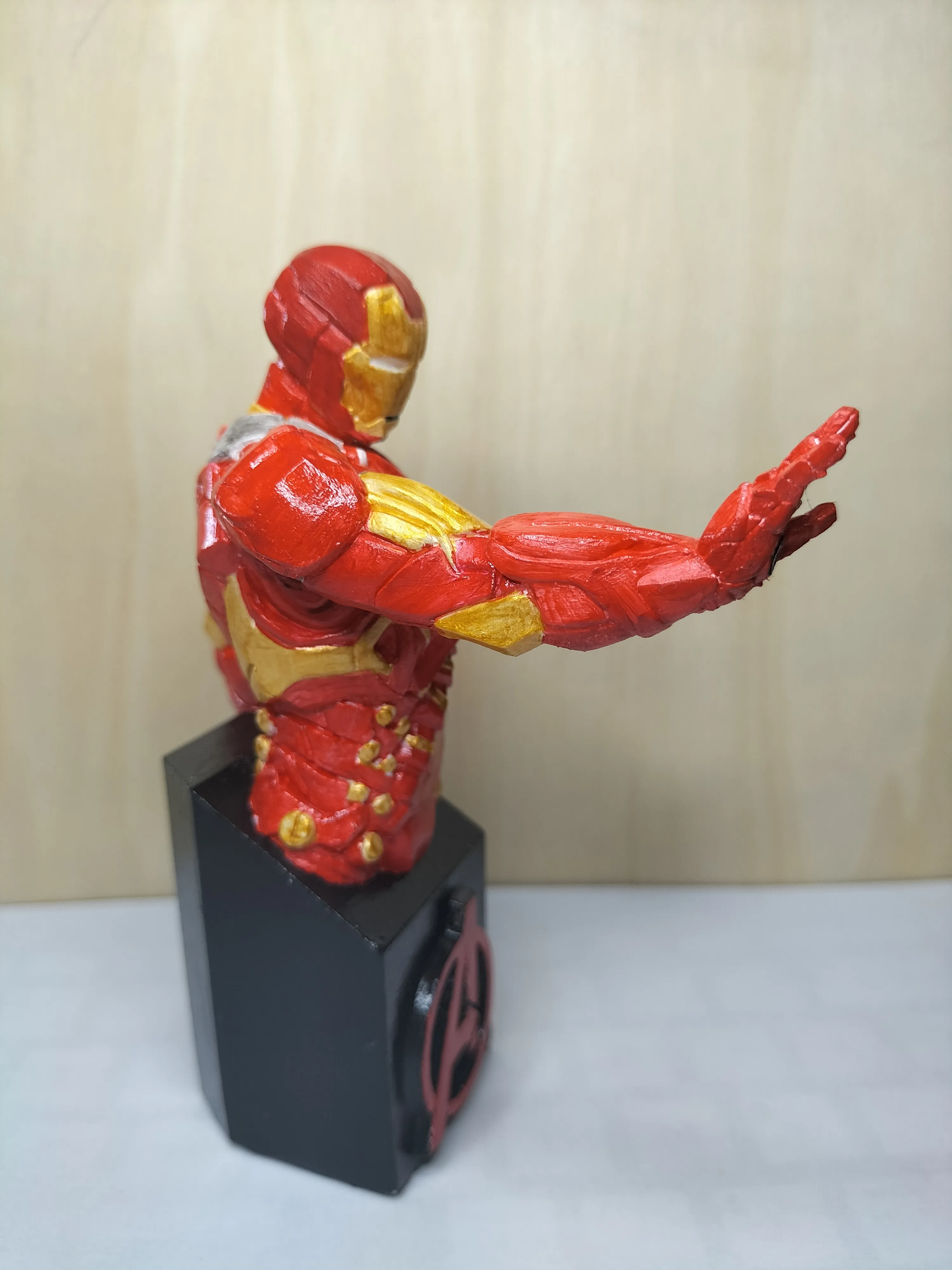 Iron Man Bust - Marvel - Fan Art-3
